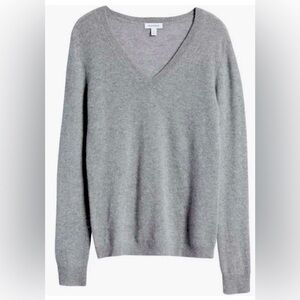 Cashmere V-Neck Sweater
